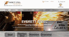 Desktop Screenshot of everettsteel.com